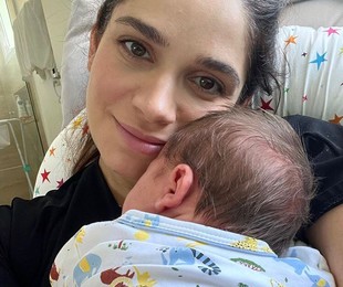 Sabrina Petraglia e o filho caçula, Léo | Reprodução/Instagram