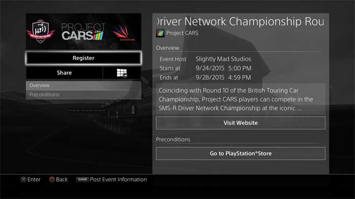 Será possível acompanhar eventos no PS4 (Foto: Divulgação/Sony)