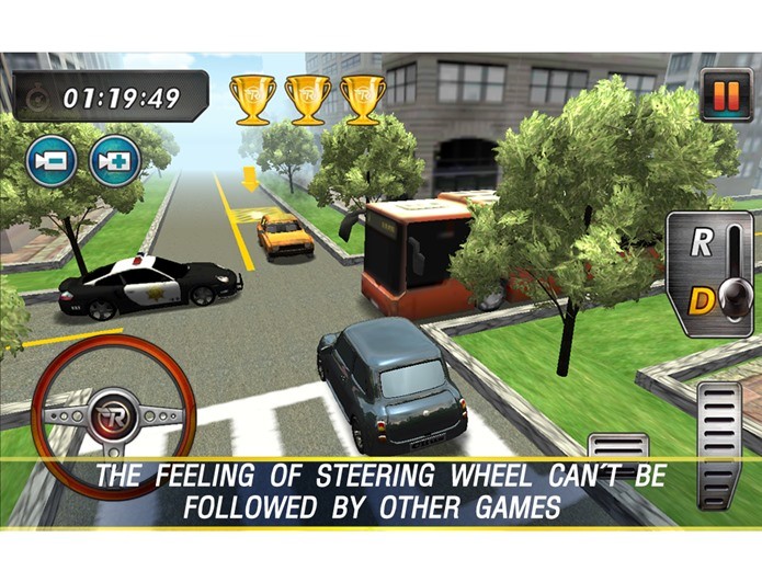 O jogo de estacionar mais bonito do Android ? Real Parking 3D (Foto: Divulga??o)