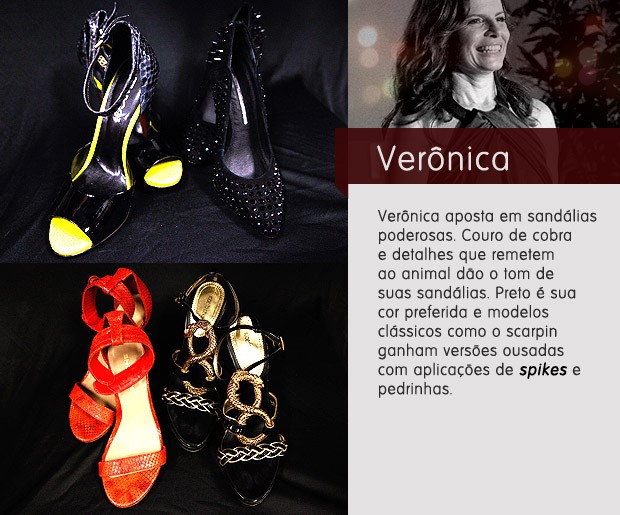 Verônica sapatos (Foto: Avenida Brasil / TV Globo)