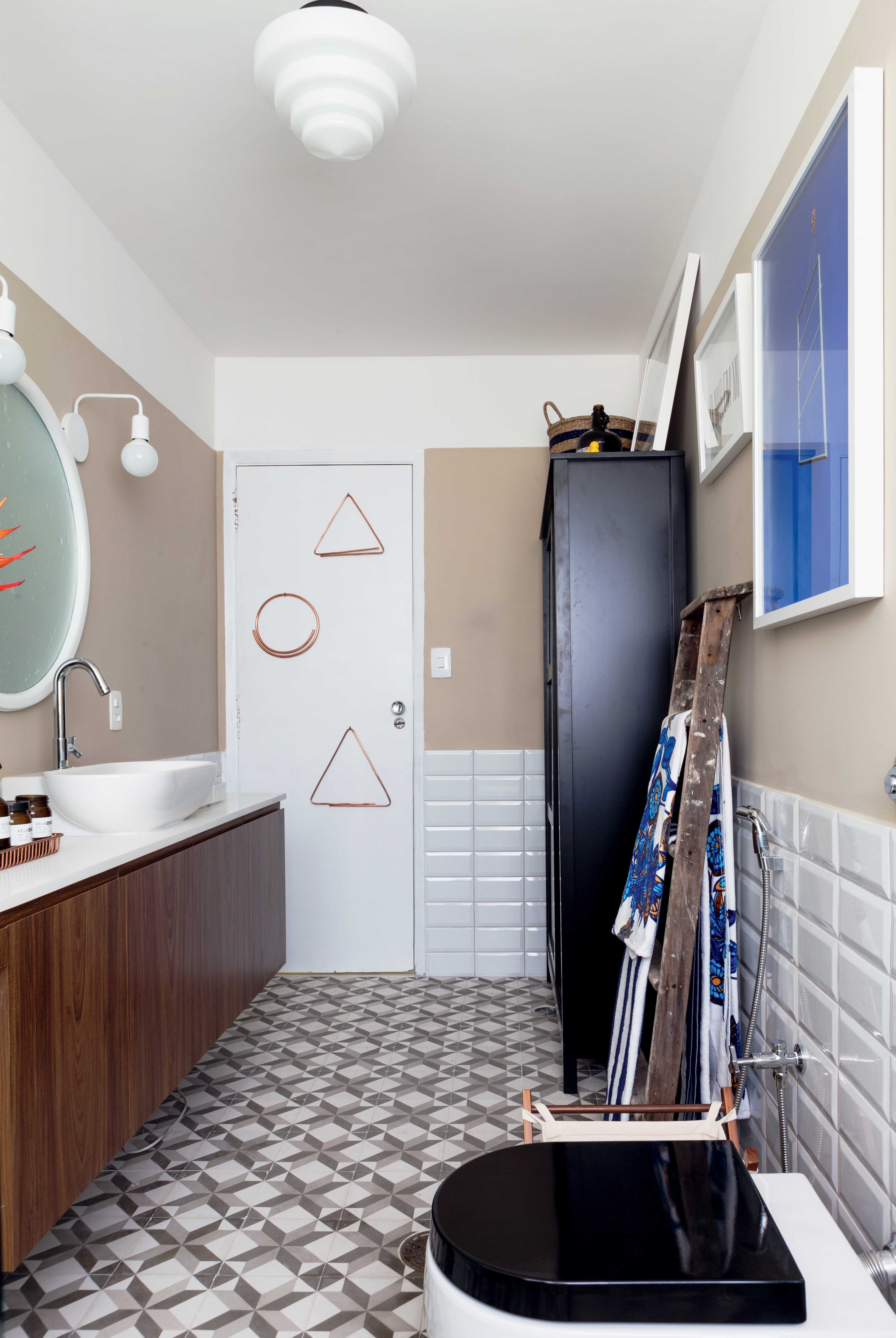 4 ideias do 'Decora' para deixar a decoração do banheiro impecável (Foto: Lufe Gomes e André Klotz)