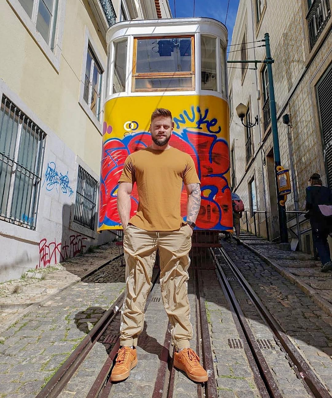 Rodrigo Godoi em Portugal (Foto: Reprodução/Instagram)