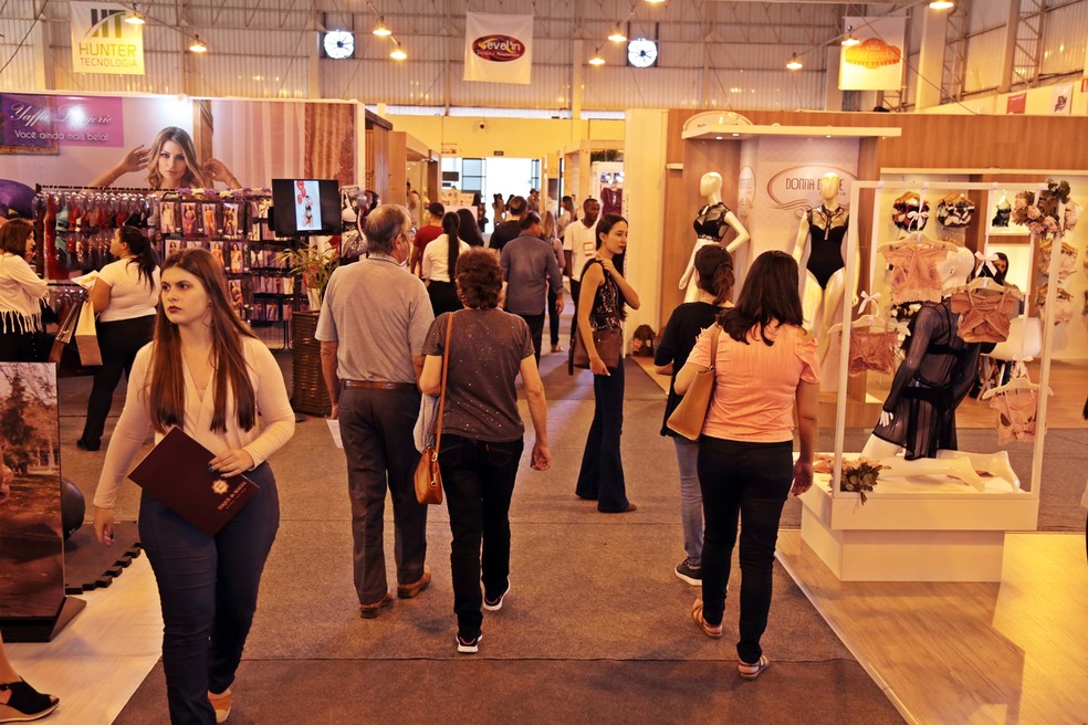 Feira de Lingerie se torna patrimônio cultural imaterial de Juruaia, MG — Foto: Viola Jr.