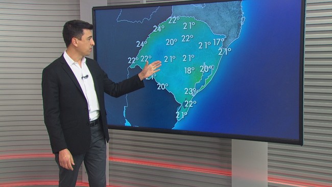 RS tem previsão de tempo instável nesta sexta (15)
