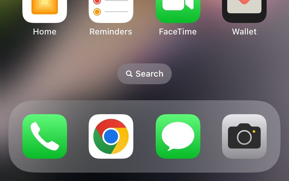 Ferramente de buscas Spotlight foi aprimorada no iOS 16 — Foto: Reprodução/Apple Insider