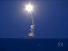 Navios russos lançam foguetes contra alvos na Síria
