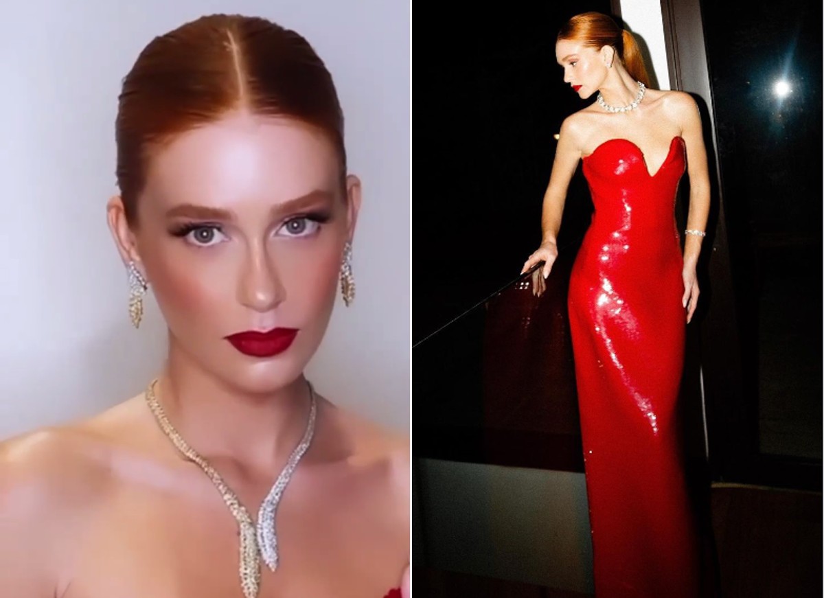 Marina Ruy Barbosa posta sequência de looks poderosos: Boca