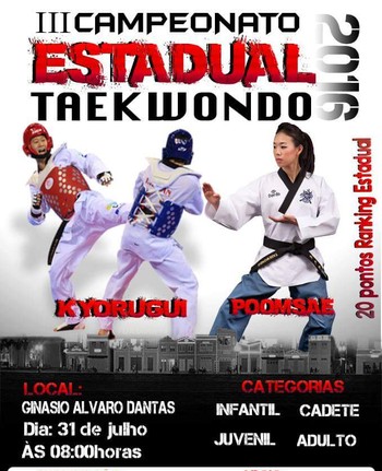 3º Campeonato Acreano de Taekwondo (Foto: Feteac/divulgação)