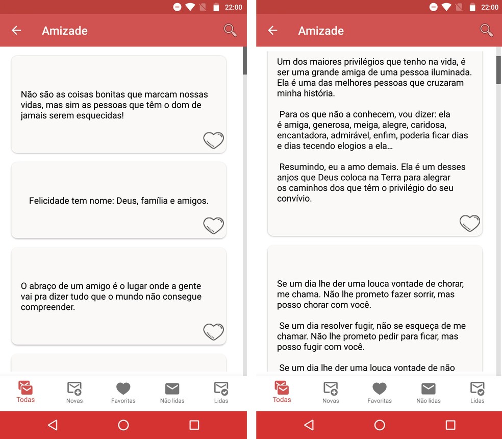 Mensagens De Amizade Para Whatsapp Apps Gratis Reunem Frases Prontas Redes Sociais Techtudo