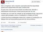 Flávio Dino critica processo de impeachment aberto contra Dilma