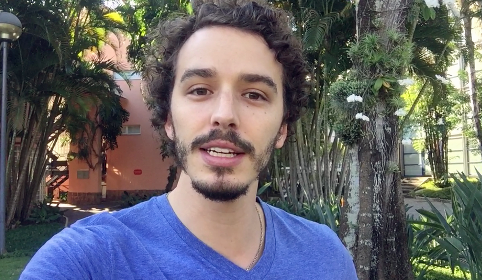 Gabriel Stauffer está ansioso para saber o desfecho de seu personagem (Foto: TV Globo)