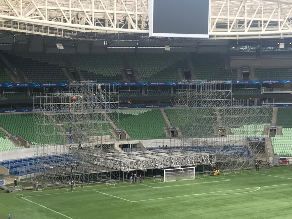 Por que você teve um palco no Allianz Parque?