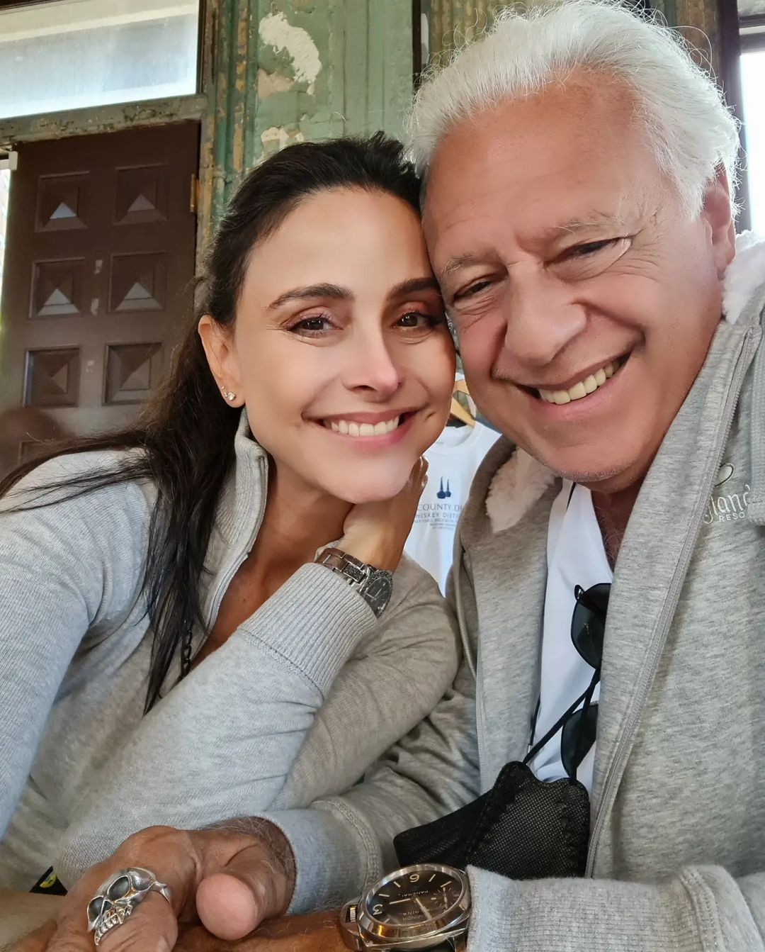 Alexandra Martins e Antônio Fagundes (Foto: Reprodução Instagram)