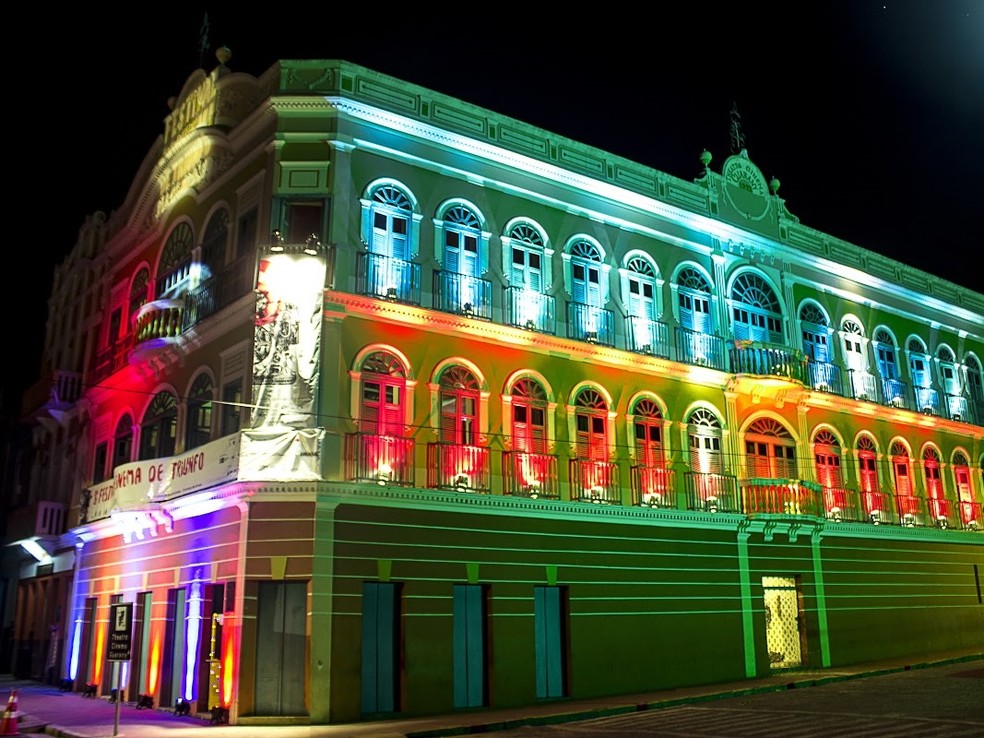 Theatro Cinema Guarany, em Triunfo — Foto: Verner Brenan/ Ascom Triunfo