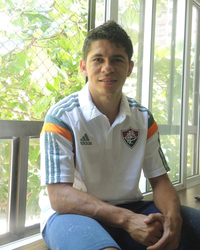 Osvaldo, Fluminense (Foto: Fred Huber) Osvaldo, Fluminense (Foto: Fred Huber)