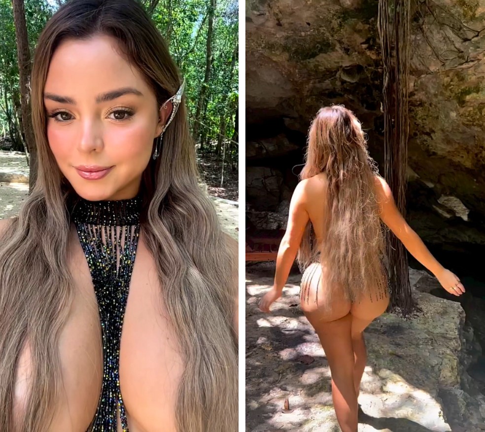 A musa inglesa Demi Rose — Foto: Reprodução/Instagram
