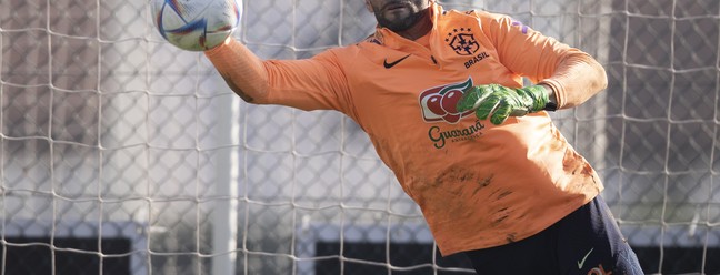 Weverton, goleiro do Palmeiras, foi convocado — Foto: Lucas Figueiredo / CBF