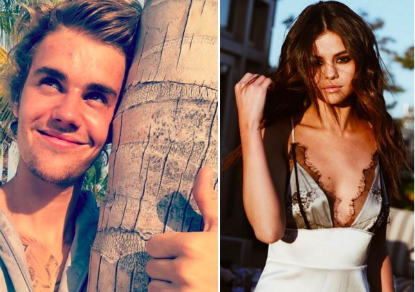 O post enigmático no qual Justin Bieber aparece abraçado a uma árvore e que levantou boatos sobre um possível novo término de seu namoro com Selena Gomez (Foto: Instagram)