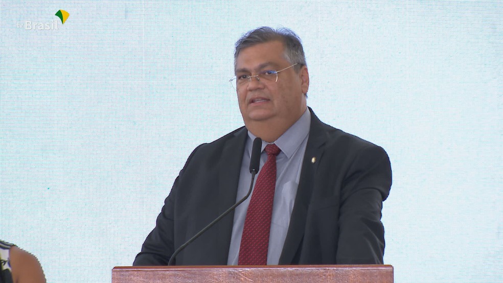 O ministro da Justiça e Segurança Pública, Flávio Dino — Foto: TV Brasil/Reprodução