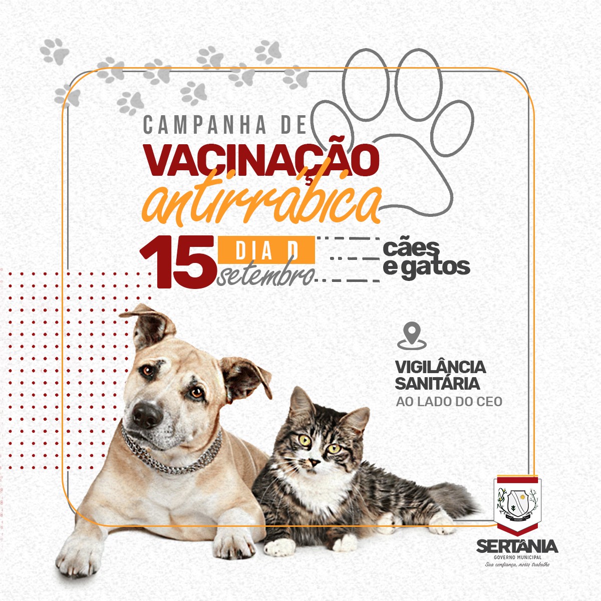 Campanha de vacinação antirrábica tem início em Sertânia Caruaru e Região G1
