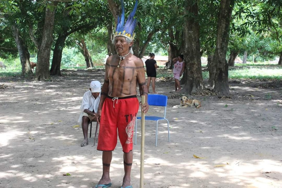 João Sõzê era ancião do povo Xerente — Foto: Arquivo Pessoal