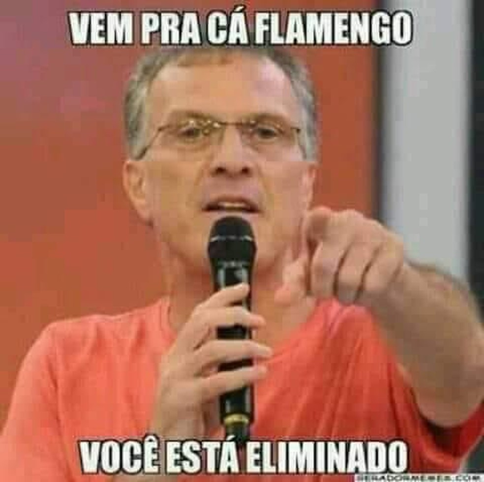 Meme Flamengo &mdash; Foto: Reprodu&ccedil;&atilde;o