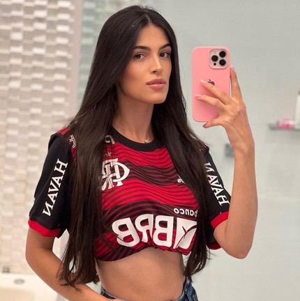 A dentista Ana Clara, mulher do zagueiro do Flamengo  — Foto: reprodução/ instagram 