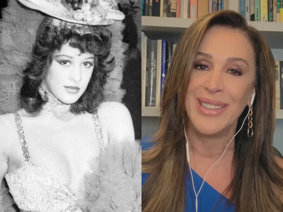 Claudia Raia interpretou a vedete Ninon em 'Roque Santeiro' — Foto: Geraldo Modesto/Memória Globo/Globo