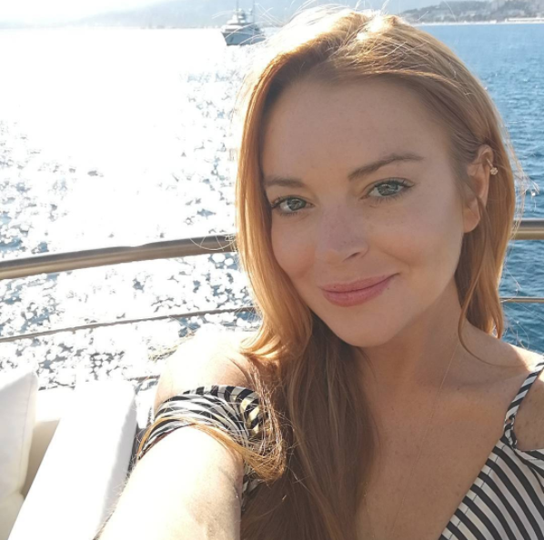 Lindsay Lohan no Festival de Cannes 2017 (Foto: Reprodução)