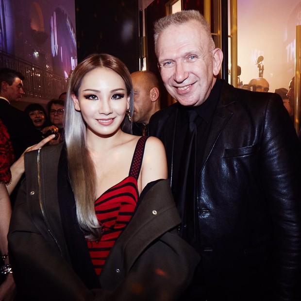 CL e Jean-Paul Gaultier (Foto: Reprodução/ Instagram)