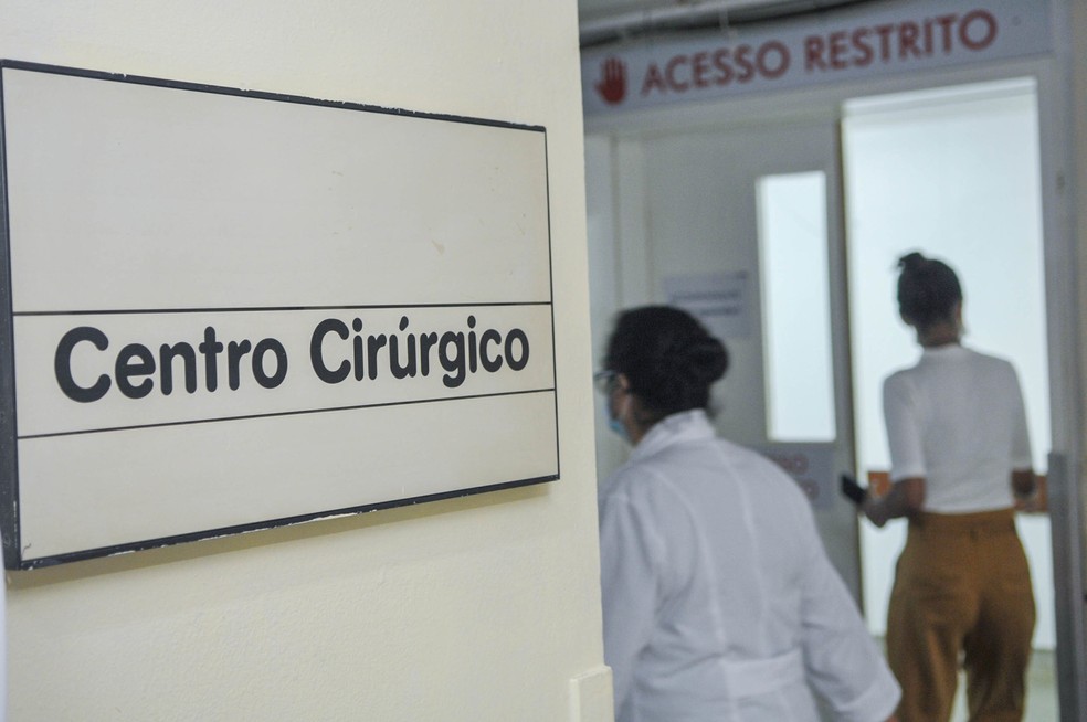 Centro cirúrgico do Hospital Regional da Asa Norte (Hran), em Brasília — Foto: Vinicius de Melo/Agência Brasília