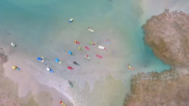 Rota Ecológica na Costa dos Corais, em Alagoas, encanta os visitantes