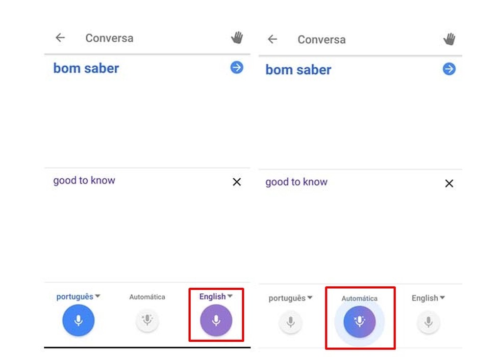 Como conversar com outra pessoa que fala outro idioma usando o Google Tradutor