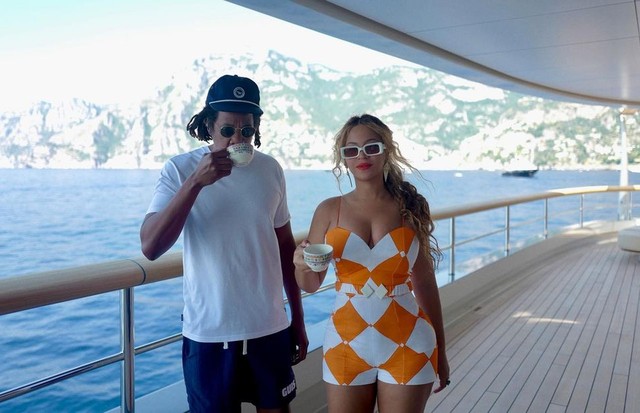 Beyoncé compartilha cliques das férias em família (Foto: Reprodução)