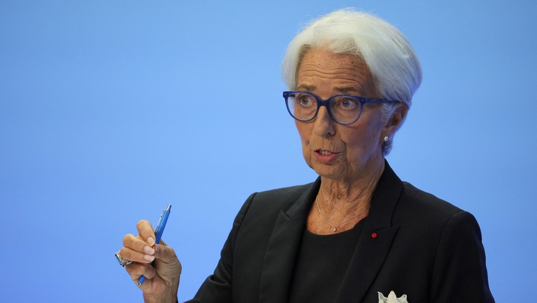 Presidente do BCE, Christine Lagarde  (Foto: REUTERS/Wolfgang Rattay)