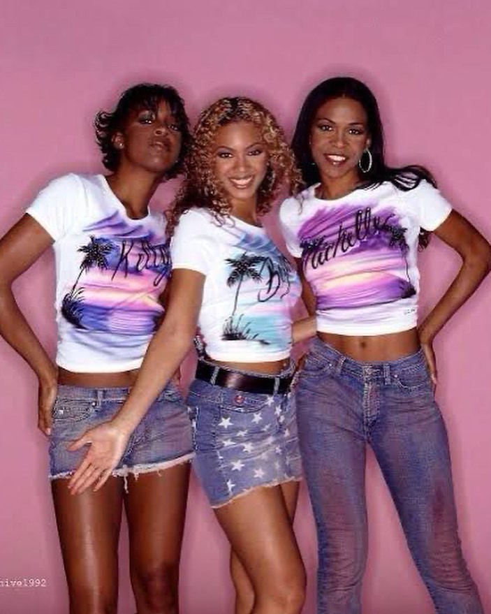 Duda Beat recria clique icônico do grupo Destiny's Child em festa de Luísa Sonza (Foto: Reprodução / Instagram)
