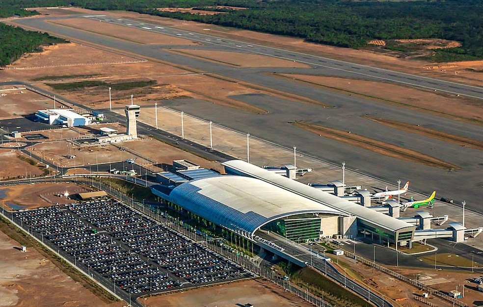 Aeroporto Internacional Governador Aluízio Alves, em São Gonçalo do Amarante (Foto: Canindé Soares)