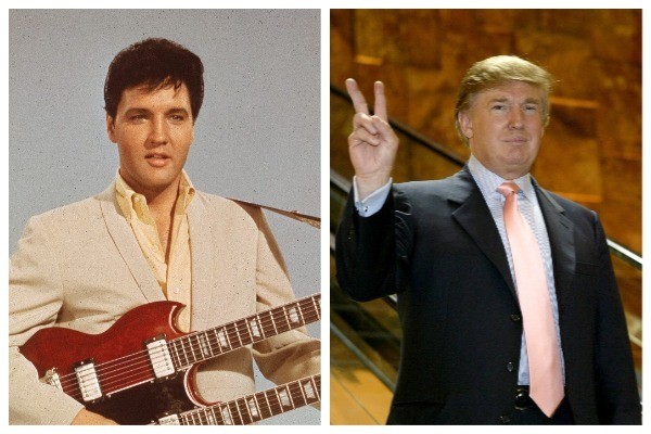 Elvis Presley / Donald Trump (Foto: Getty Images)