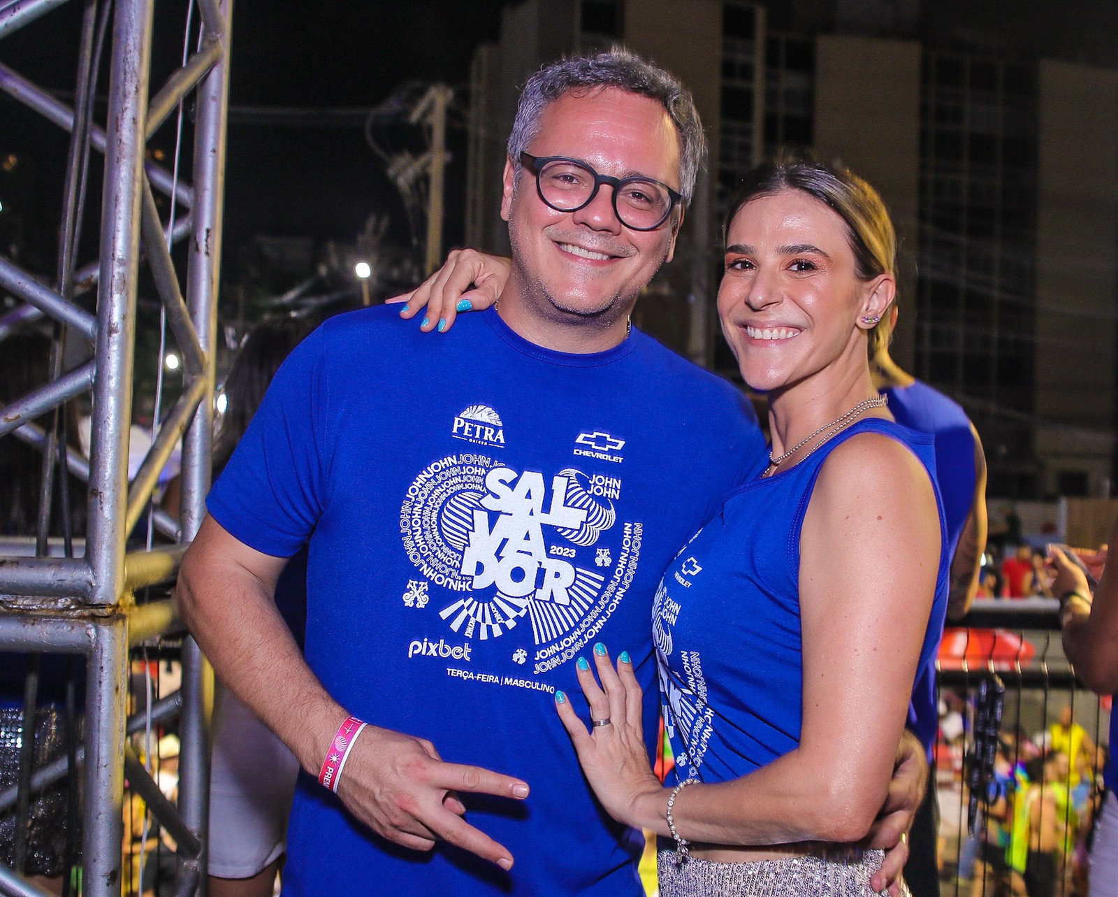 Danton Mello e Sheila Ramos — Foto: Thiago e Caio Duran/BrazilNews