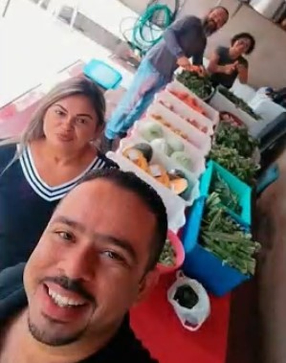 Apos a morte do marido, Meire se casou novamente com o bispo evangélico Mayko Mesquita — Foto: Reprodução