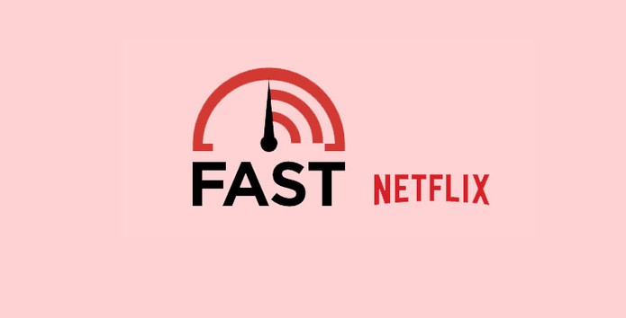 Velocímetro do Netflix chamado Fast mede a taxa de download da conexão (Foto: Reprodução/Netflix)