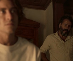 Jesuíta Barbosa e Marcos Palmeira em 'Pantanal' | Reprodução