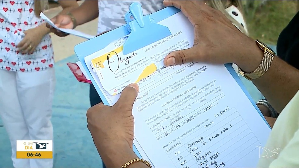 Nenhum dos clientes recebeu reembolso — Foto: Reprodução/ TV Mirante