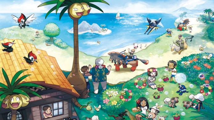 A região de Alola em Pokémon Sun &amp; Moon guarda muitas surpresas para novos e velhos fãs da série (Foto: Reprodução/Always Nintendo) (Foto: A região de Alola em Pokémon Sun &amp; Moon guarda muitas surpresas para novos e velhos fãs da série (Foto: Reprodução/Always Nintendo))