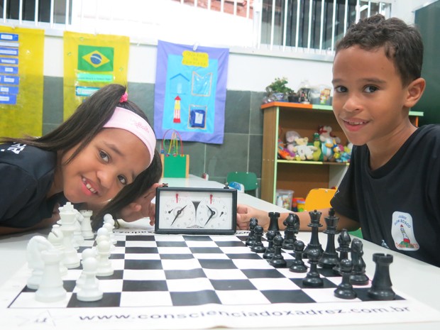 Crianças disputam Campeonato Mundial de Xadrez Escolar na