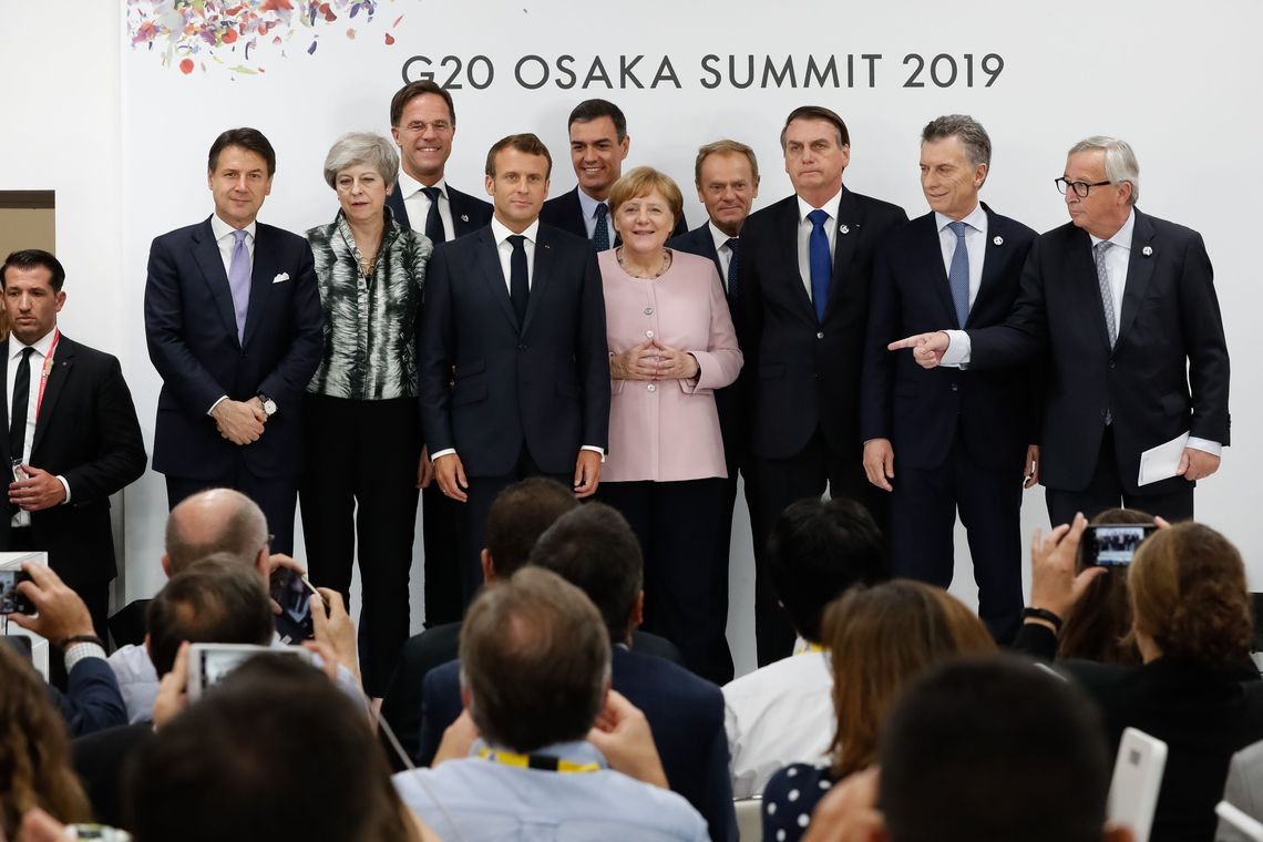 Pacto firmado por líderes de estado reunidos no Japão é semelhante ao de 2018 (Foto: Alan Santos/PR)