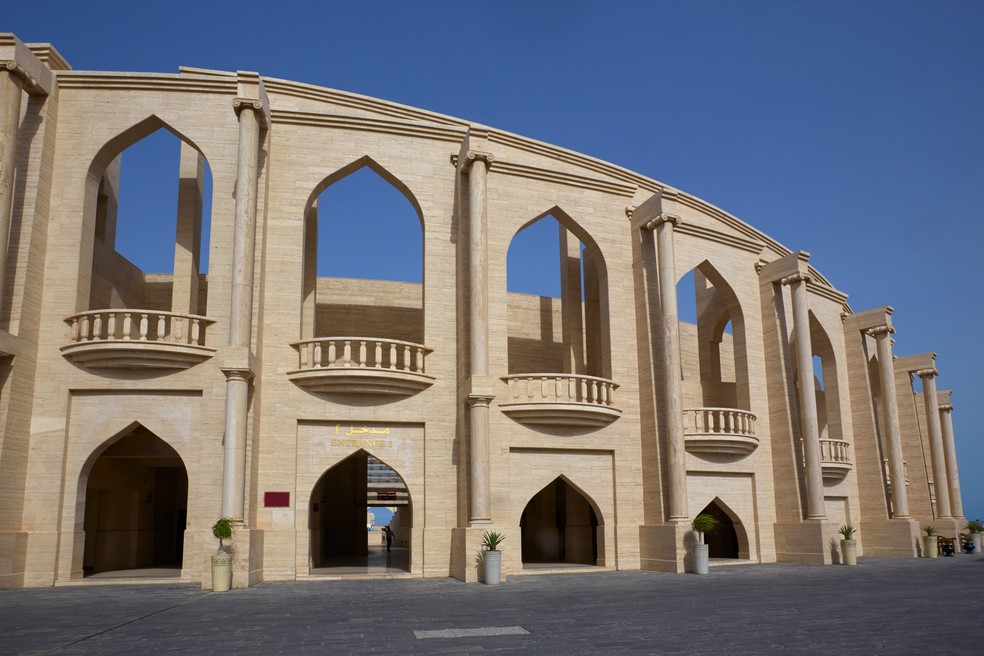 arquitetura-em-doha-construcoes-imperdiveis-na-sede-da-copa-katara-cultural — Foto: Getty Images