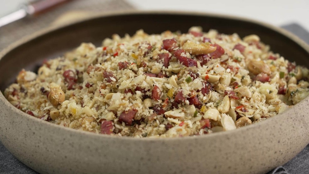 Farofa com farinha panko | Mais Você | Receitas
