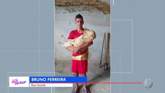Folião de Boa Saúde reencontra cão perdido há 4 meses em carnaval na cidade vizinha