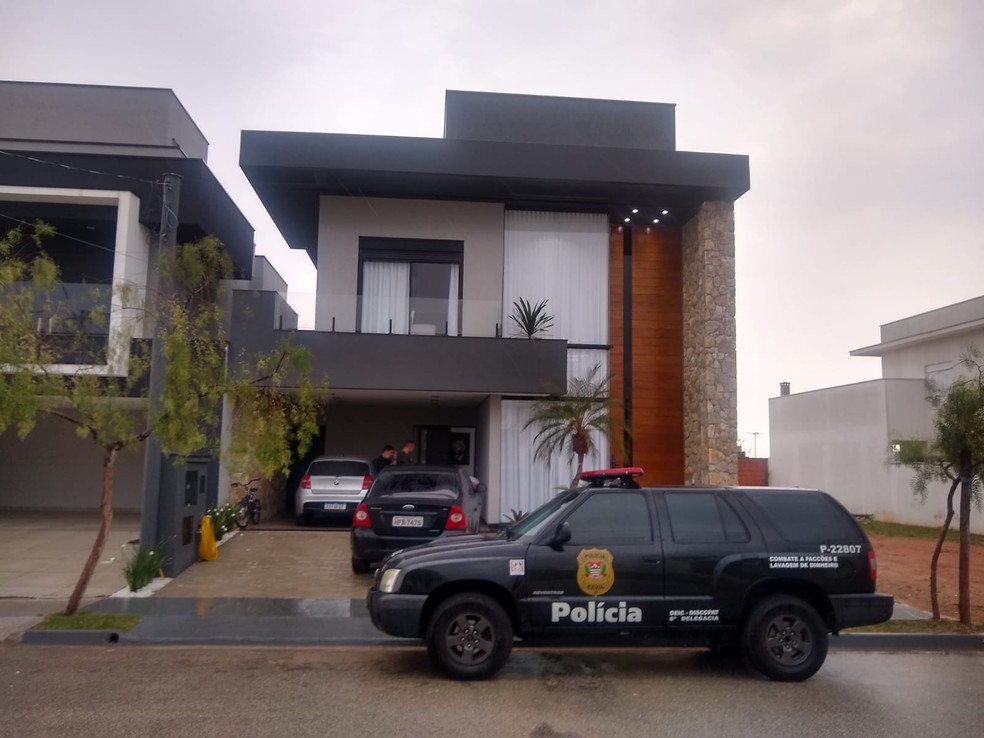 Suspeitos foram detidos em condomínios de luxo em Sorocaba e Salto (SP) — Foto: Divulgação